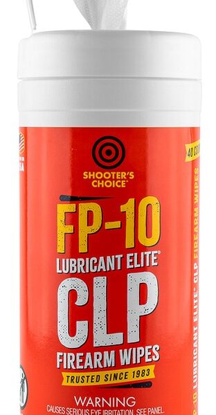 SHOOTERS SHF-40C-FP10 FP-10 LUBRICANT ELITE WIPES