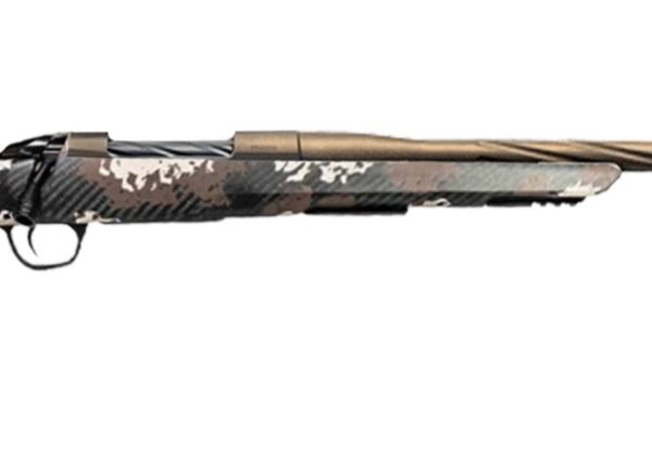 Fierce Firearms Twisted 6.5 PRC Full Size 6.5 PRC 4+1 22″ Smoked Bronze Cerakote Match Grade/Spiral Threaded Stainless Steel Barrel & Drilled & Tapped Receiver, Desert Shadow Camo Push Button Adj Com