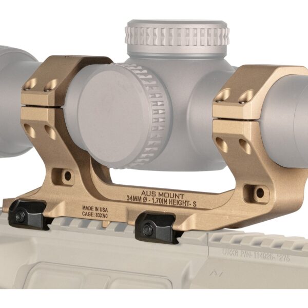 REPTILIA 100241 AUS 34MM OPTIC MOUNT 1.70″ FDE