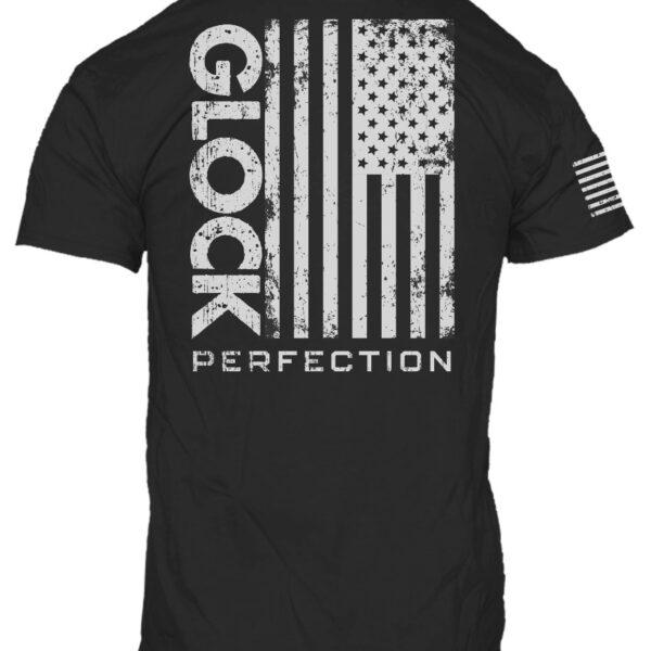 GLK AP96391 PERFECTION FLAG TEE S   BLK