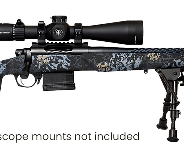 Horizon Firearms HRF-VNP-308W-24R-P Vandal Prime 308 Win 24″ Black Chrome Spiral Fluted Threaded Barrel, Black Chrome Steel Receiver w/Picatinny Rail, Arca Rail Forend, Textured Iota EKO Carbon Fiber