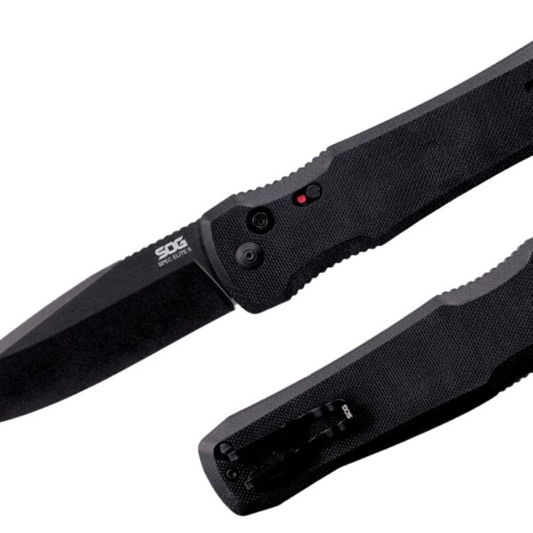 SOG SE-63        SPEC ELITE AUTO II BLACK PVD