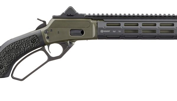 Marlin 70924 1894 Mad Pig Customs 38 Special 357 Mag 8+1 16.10″ Magpul OD Green Cerakote Threaded Barrel, Receiver w/Picatinny Rail, Black Midwest Industries w/Mad Pig Custom Grip Panels & M-LOK Slots