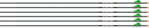 EASTON ARROW 5MM FMJ MAX 300 - 2" BLAZER HIT INSERT 6PK