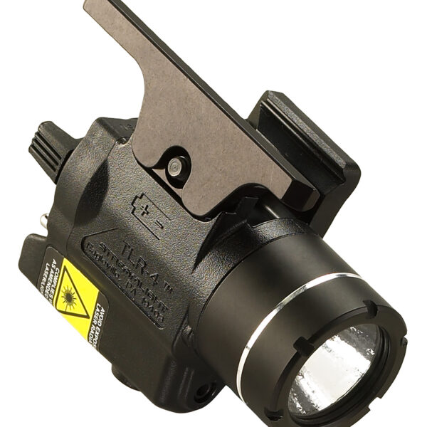 Streamlight 69241 TLR-4 Gun Light  Black 170 Lumens White C4 LED/Red Laser HK USP Compact