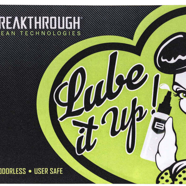 Breakthrough Clean BTRGMP Pistol  Cleaning Mat Neoprene/Polyester 17″ Long Breakthrough Cleaning Products Illustration