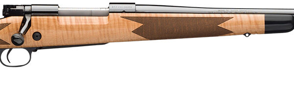 Winchester Repeating Arms 535218230 Model 70 Super Grade 7mm Rem Mag Caliber with 3+1 Capacity, 26″ Barrel, High Polished Blued Metal Finish & Gloss AAA Maple Stock Right Hand (Full Size)