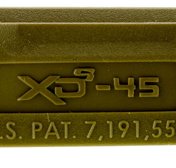 Springfield Armory XDS5001MFDE Backstrap Sleeve made of Polymer with Flat Dark Earth Finish & 1 Piece Finish for 45 ACP Springfield XD-S with #1 Backstrap & 3.30″ Barrel