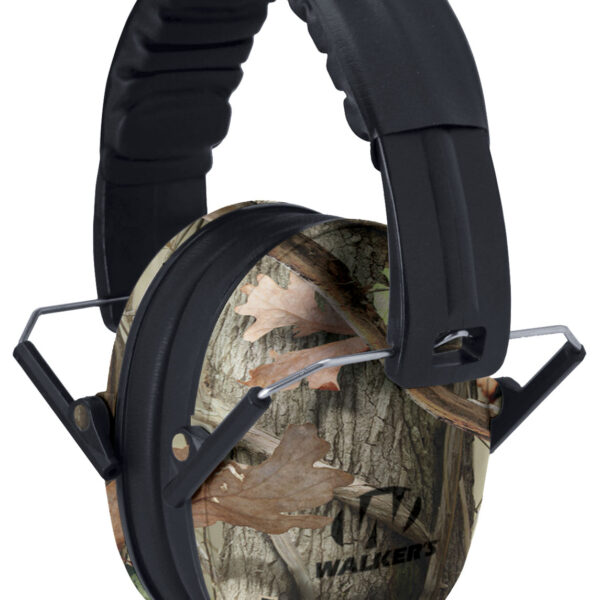 Walker’s GWPFKDMCAMO Youth Passive Muff 23 dB Over the Head Next G-1 Camo/Black Polymer