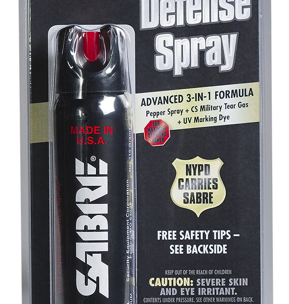 Sabre M120L Magnum Self Defense Police Magnum Pepper Spray Range 8-10 ft 4.36 oz