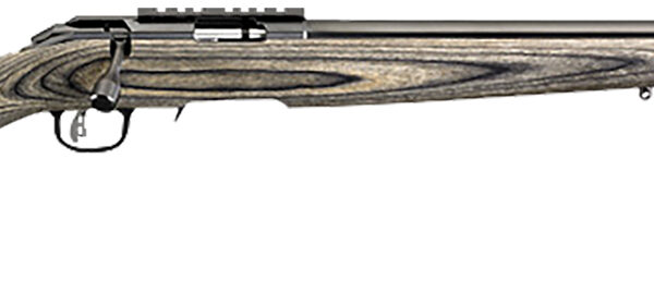 Ruger 8350 American Rimfire Target Full Size 17 HMR 9+1 18″ Satin Blued Threaded Bull Barrel & Alloy Steel Receiver w/Scope Rail, Black Fixed Laminate Stock, Right Hand