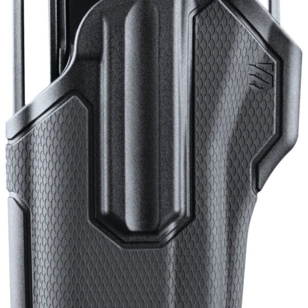 Blackhawk 419000BBL Omnivore OWB Black Plastic Belt Slide Fits Most Semi-Autos, Left Hand