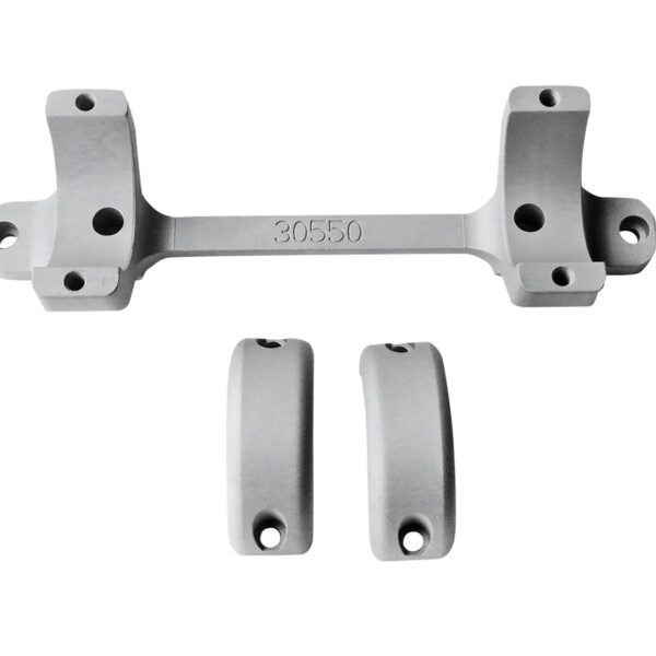 DNZ 30550S Game Reaper-Tikka Scope Mount/Ring Combo Silver 30mm