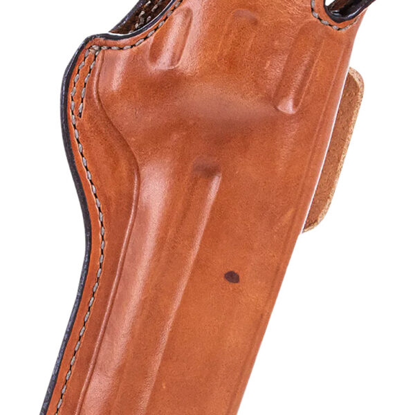 Bianchi 10277 5BHL Thumbsnap OWB Size 05 Tan Leather Belt Loop Fits S&W K Frame/Taurus 415T 2-2.25″ Barrel Right Hand