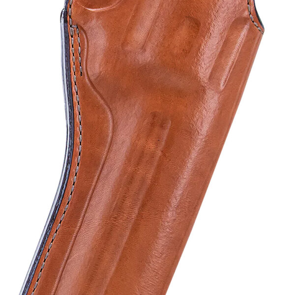 Bianchi 13099 111 Cyclone Belt Holster Size 10 OWB Open Bottom Style made of Leather with Tan Finish, Strongside/Crossdraw & Belt Loop Mount Type fits 7.5″ Barrel Ruger RedHawk for Right Hand