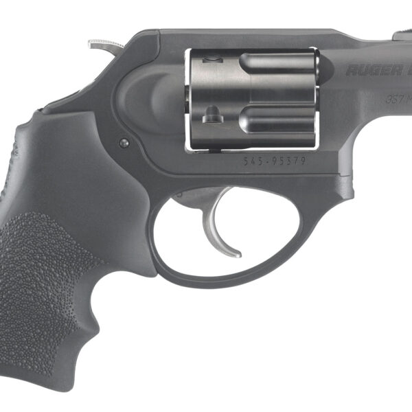 Ruger 5460 LCRx  Small Frame 357 Mag 5 1.87″ Matte Black Alloy Steel Barrel, Black PVD Cylinder, Matte Black Stainless Steel Frame, Hogue Tamer Monogrip Grip, Transfer Bar Safety, Exposed Hammer