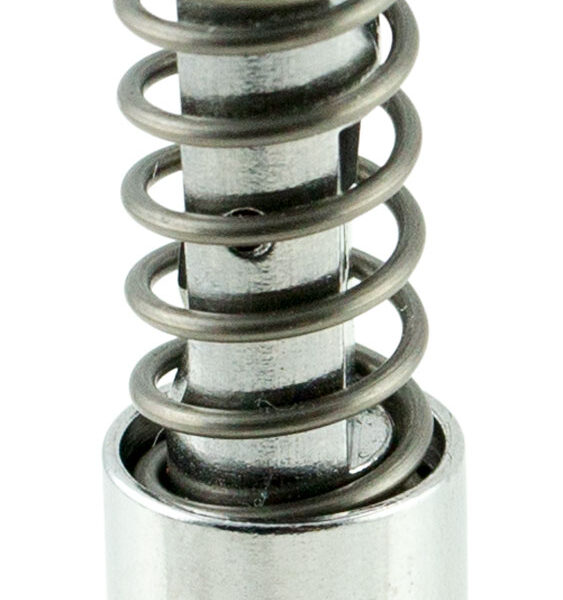 Strike Industries ARFACC AR Forward Assist Chrome Anodized Steel Fits AR-15/M16