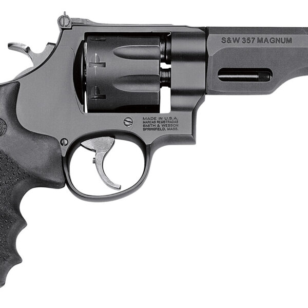 Smith & Wesson 170269 Model 327 Performance Center TRR8 357 Mag or 38 S&W Spl +P Black Stainless Steel 5″ Barrel & 8rd Cylinder, Black Scandium Alloy N-Frame , Black Synthetic Grip , Optics Ready
