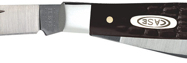Case 00081 Stockman Small 2″/1.5″/1.49″ Folding Clip/Sheepfoot/Pen Plain As-Ground Stainless Steel Blade/ Brown Jigged Synthetic Handle