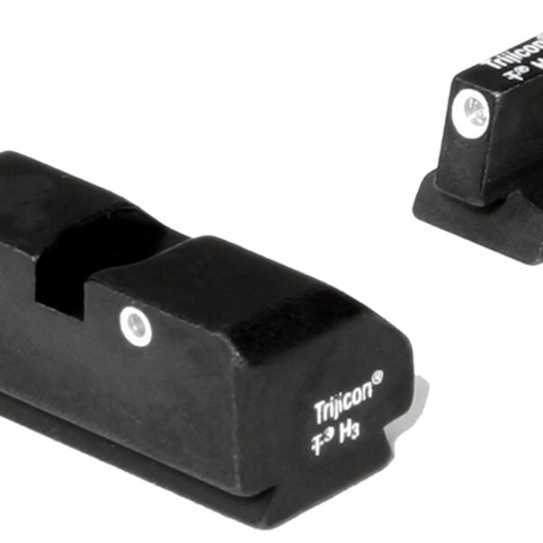 Trijicon 600188 Bright & Tough Night Sights Green/Tritium White Outline Front Sight-Green/Tritium White Outline Rear Sight Desert Eagle