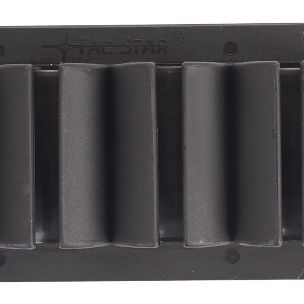 TacStar 1081134 SideSaddle  Mossberg 500 20 Gauge 4rds Black Polymer w/Aluminum Mounting Plate