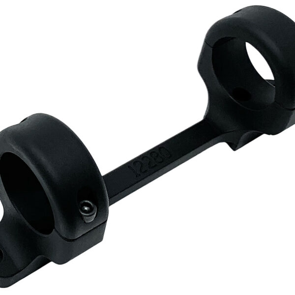 DNZ 12280 Game Reaper-Ruger Scope Mount/Ring Combo Matte Black 1″