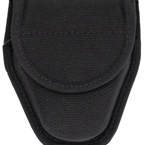 Bianchi 18772 7317 Double Handcuff Case Accumold Black Textured 2-2.25″ Hook & Loop