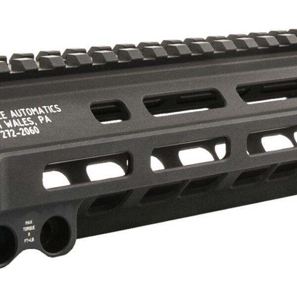 Geissele Automatics 05284B MK8 Super Modular Rail 9.50″ M-LOK Style Made of 6061-T6 Aluminum with Black Anodized for AR-Platform