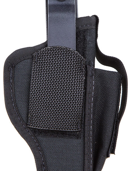 Blackhawk 40AM01BK Multi-Use IWB/OWB Size 01 Black Nylon Belt Clip Fits Medium Autos Fits 3-4″ Barrel Ambidextrous