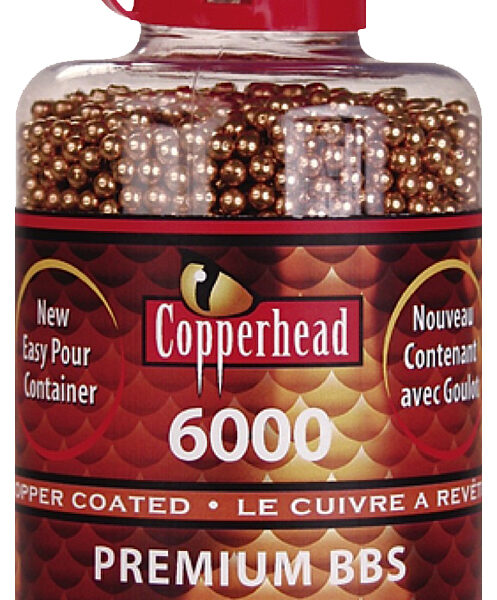Crosman 0767 Copperhead  177 Copper-Coated Steel 6000/Bottle
