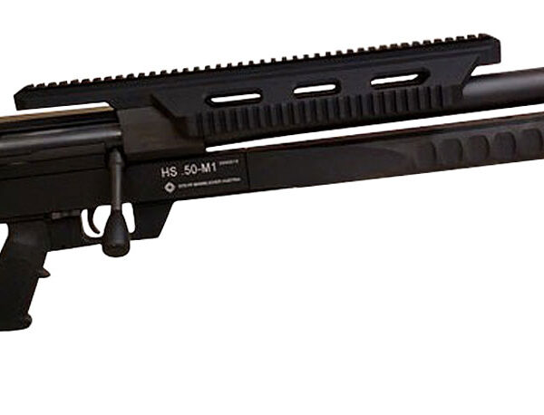Steyr Arms 610501 HS .50-M1  Take Down Design, 50 BMG 5+1 24″ Fluted/Threaded, Black, Fully Adj. Chassis, Muzzle Brake, Adj. Integrated Bipod & Monopod, Optics Mount