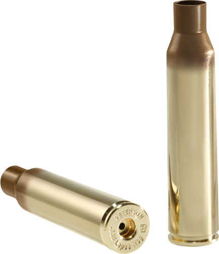 PETERSON UNPRIMED CASES – 338 LAPUA 50PACK 10BX/CS