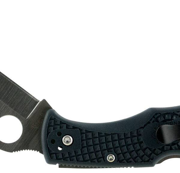 Spyderco C10PGYW Endura 4 Lightweight 3.81″ Folding Drop Point Plain VG-10 SS Blade/Gray FRN Handle Includes Pocket Clip