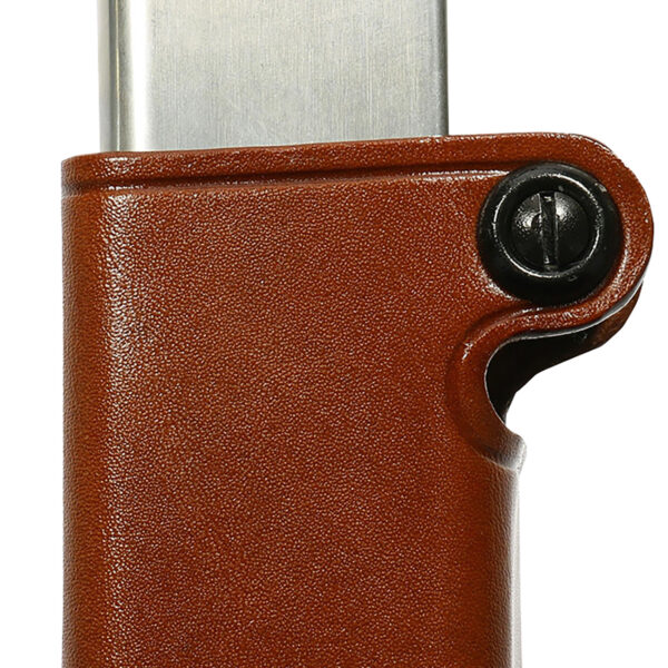 Galco SMC26 SMC Mag Case Single Tan Leather Belt Loop Compatible w/ Taurus PT945 Belts 1.75″ Wide Ambidextrous Hand