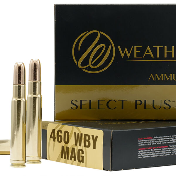 Weatherby B460450TSX Select Plus 460WthbyMag 450gr Barnes TSX Lead Free 20 Per Box/10 Case