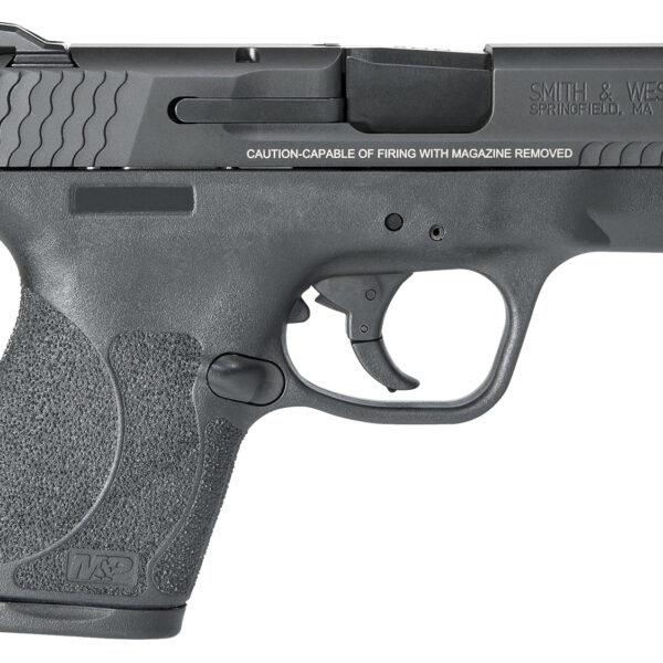 Smith & Wesson 11808 M&P Shield M2.0 9mm Luger 3.10″ Barrel 7+1 Or 8+1, Black Polymer Frame, Armornite Stainless Steel Slide, Textured Polymer Grip, No Manual Safety