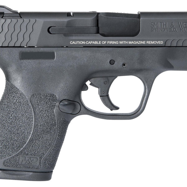 Smith & Wesson 11810 M&P Shield M2.0 Micro-Compact Frame 9mm Luger 7+1/8+1, 3.10″ Black Armornite Stainless Steel Barrel & Serrated Slide, Matte Black Polymer Frame, Black Textured Grip, No Safety