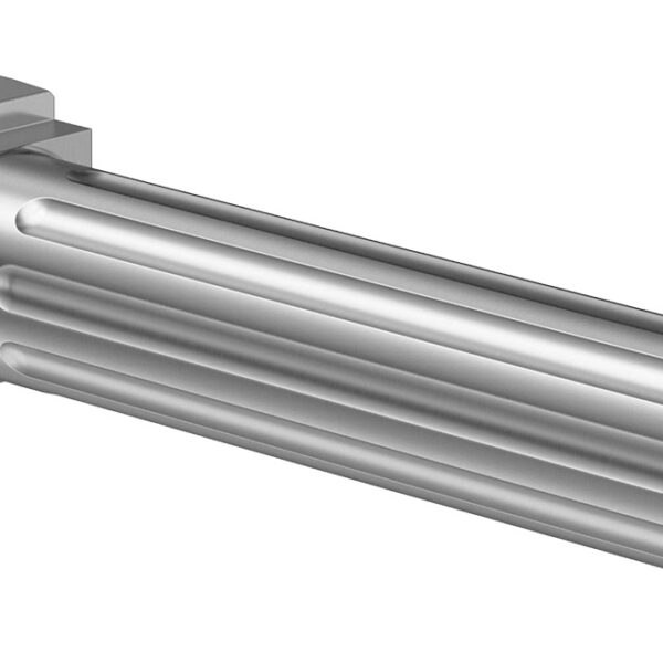 CMC Triggers 75525 Match Precision  9mm Luger 4.01″ Fluted/Match Grade/Threaded Bead Blasted Stainless Steel, Compatible w/ Glock 19 Gen3-4