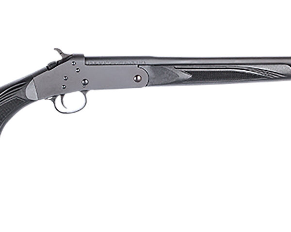 Stevens 19202 301  Compact 410 Gauge Break Open 3″ 1rd 22″ Matte Black Single Shot Barrel, Matte Black Carbon Steel Receiver, Fixed Matte Black Synthetic Stock, Ambidextrous