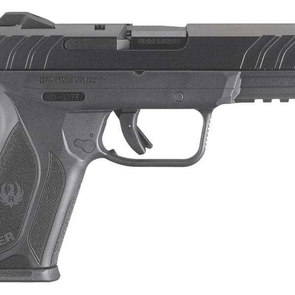Ruger 3811 Security-9  9mm Luger 10+1 4″ Black Steel Barrel, Black Oxide Serrated Steel Slide, Black Polymer Frame w/Picatinny Rail, Black Polymer Grip