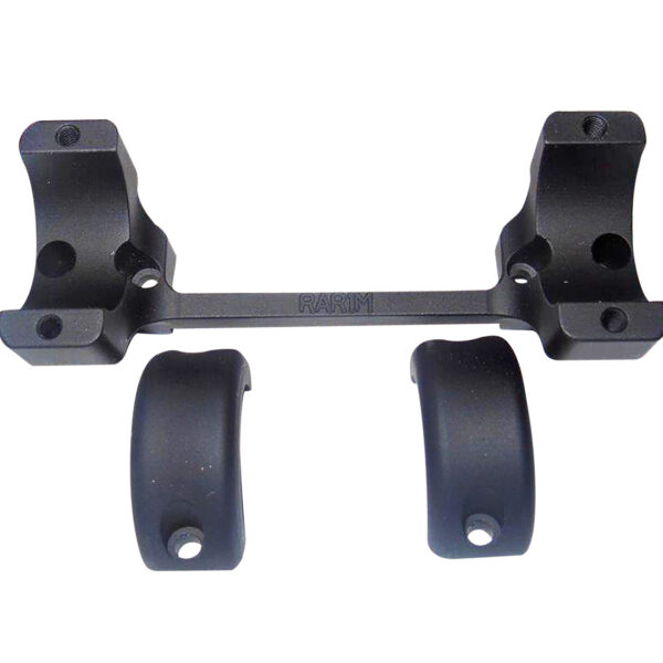 DNZ RAR1M Game Reaper-Ruger Scope Mount/Ring Combo Matte Black 1″
