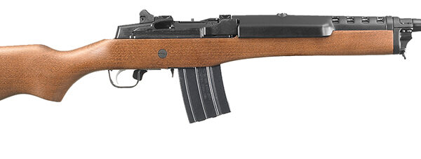 Ruger 5816 Mini-14 Ranch 5.56x45mm NATO 20+1 18.50″ Barrel, Blued Alloy Steel, Hardwood Stock, Optics Ready