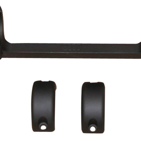DNZ 12200 Game Reaper-Savage Scope Mount/Ring Combo Matte Black 1″