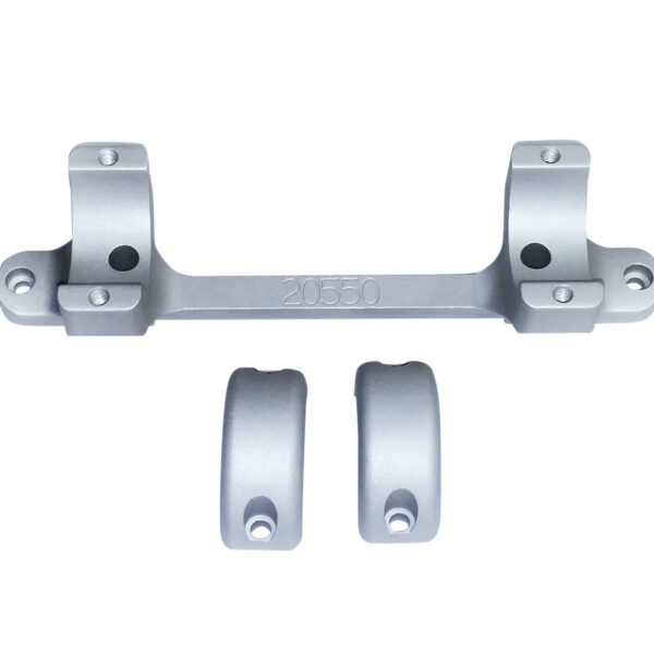 DNZ 20550S Game Reaper-Tikka Scope Mount/Ring Combo Silver 1″