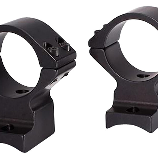 Talley 94X725 Scope Mount/Ring Combo  Extended Black Anodized 1″ Tube Savage Round Receiver with AccuTrigger (110 Series/A17/A22) Medium Rings