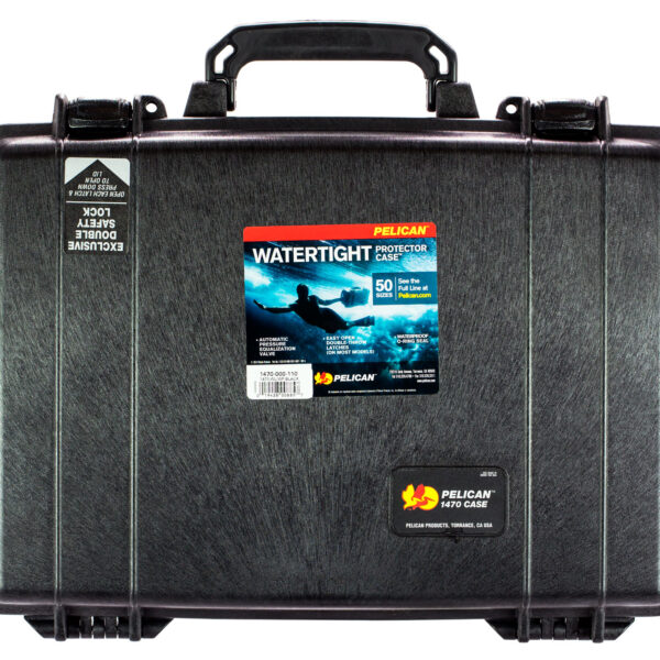 Pelican 1470000110 Protector Laptop Case Black 16″ Interior Polymer