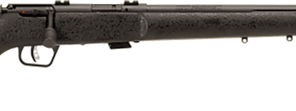 Savage Arms 25745 Mark II TR Full Size 22 LR 5+1 22″ Matte Black Heavy Fluted Barrel, Matte Black Drilled & Tapped Carbon Steel Receiver, Matte Black Tactical Wood Stock, Right Hand