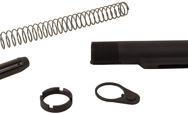 Advanced Technology A5101050 Commercial Buffer Tube Assembly AR-15 Black Anodized 6061-T6 Aluminum