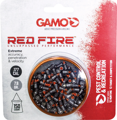 GAMO RED FIRE 177 PELLETS – 7.8GR 150-PACK
