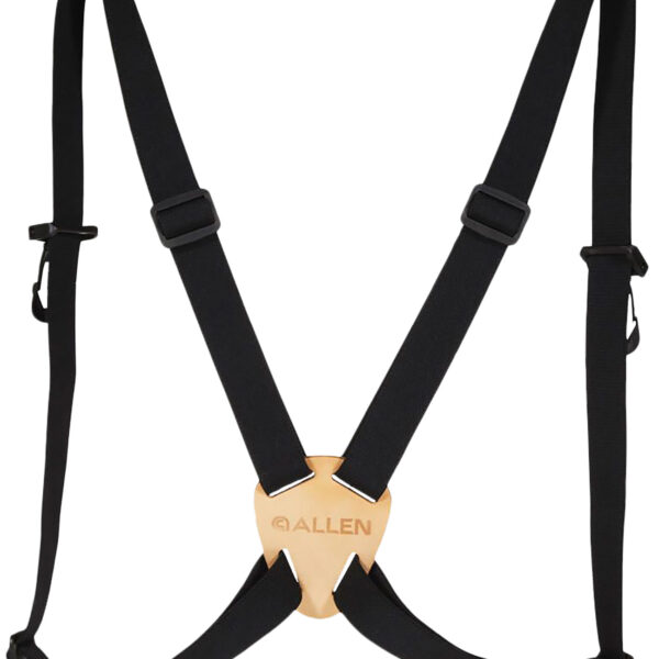 Allen 199 Deluxe Binocular Strap 1.25″ Adjustable Black Elastic